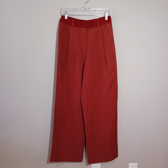 Anthropologie By Tiny The Noreen pants in Brick Size 4 - Picture 1 of 8